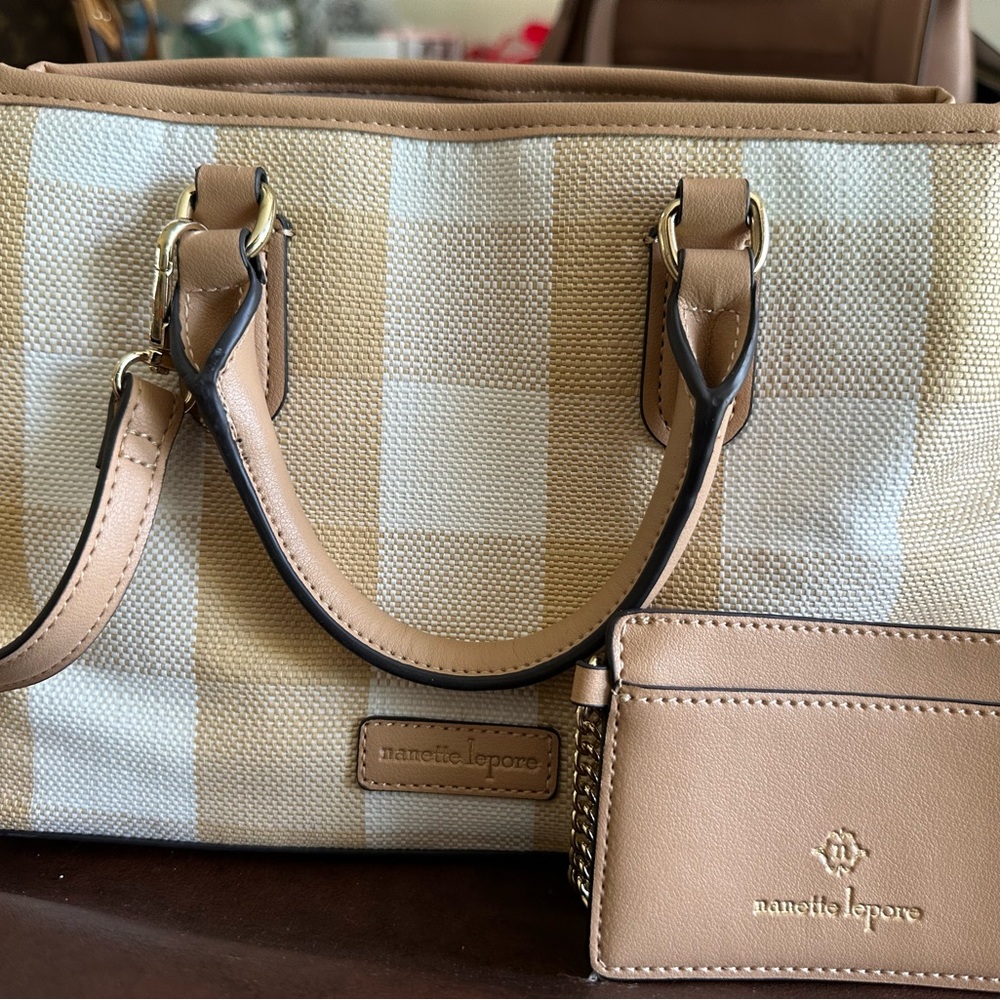 Nanette lepore bag with wallet